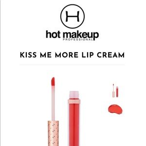 Hot Makeup Kiss Me More Lip Cream Nectar Vegan NIB